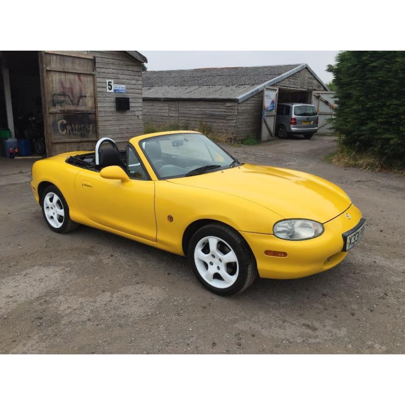 2001 Mazda MX-5 California (rare model only 500 made) 1.6 New Mot excellent history not standard
