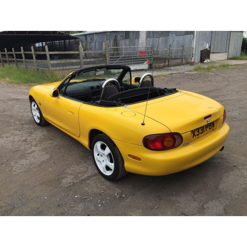 2001 Mazda MX-5 California (rare model only 500 made) 1.6 New Mot excellent history not standard