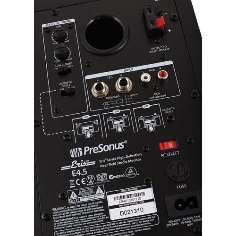 Presonus Eris mixing monitors