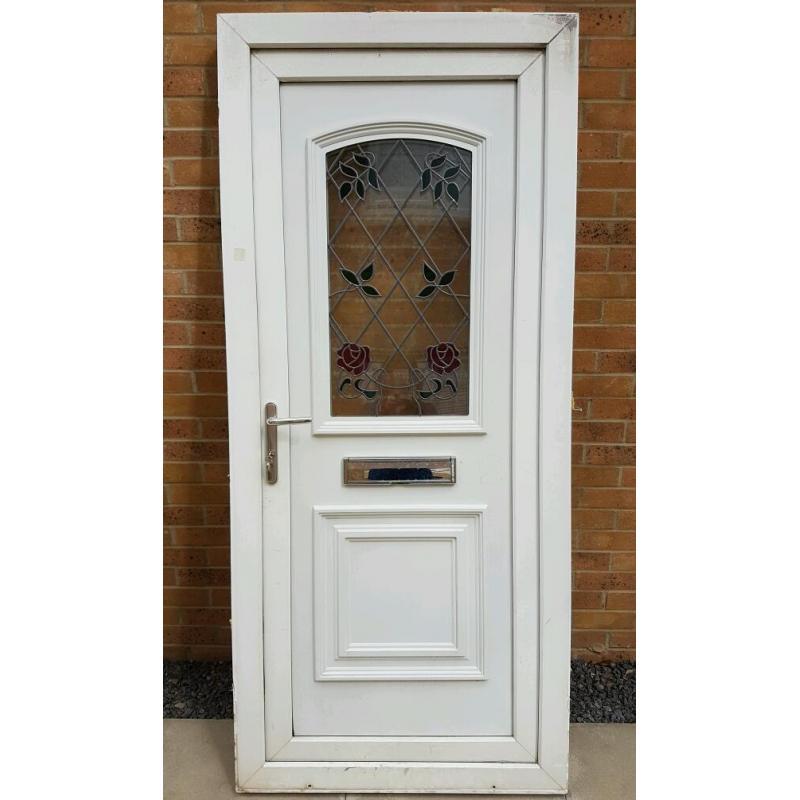 White UPVC DOOR
