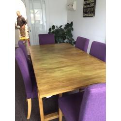 Table and chairs