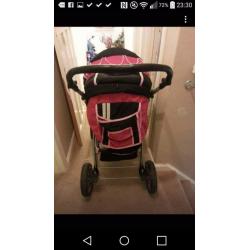 3 in 1 pushchair car seat and carry cott