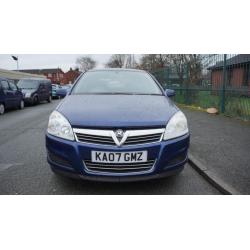 Vauxhall/Opel Astra 1.4i 16v 2007MY Club LOW MILES FOR YEAR