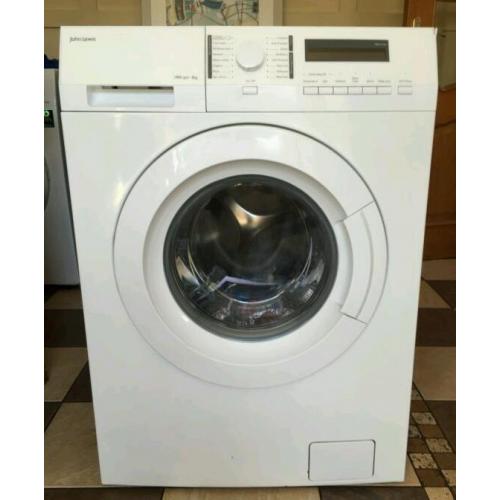 John Lewis 8 kg washing machine