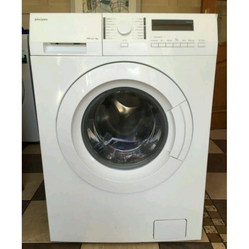 John Lewis 8 kg washing machine