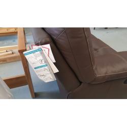 BRAND NEW Axis From ScS LEATHER 3 Seater Manual Recliner & 2 Seater Manual Recliner ***CAN DELIVER**