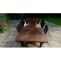 IKEA Stornas table, Ingolf bench & 6 Free chairs