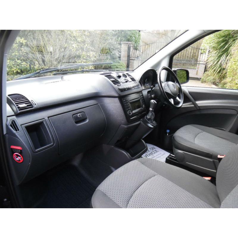 2012/62 Mercedes-Benz Vito 122 3.0 CDi LWB AUTOMATIC 6 SEAT DUALINER