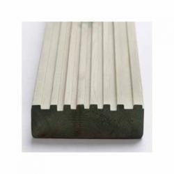 Timber decking pressure treated