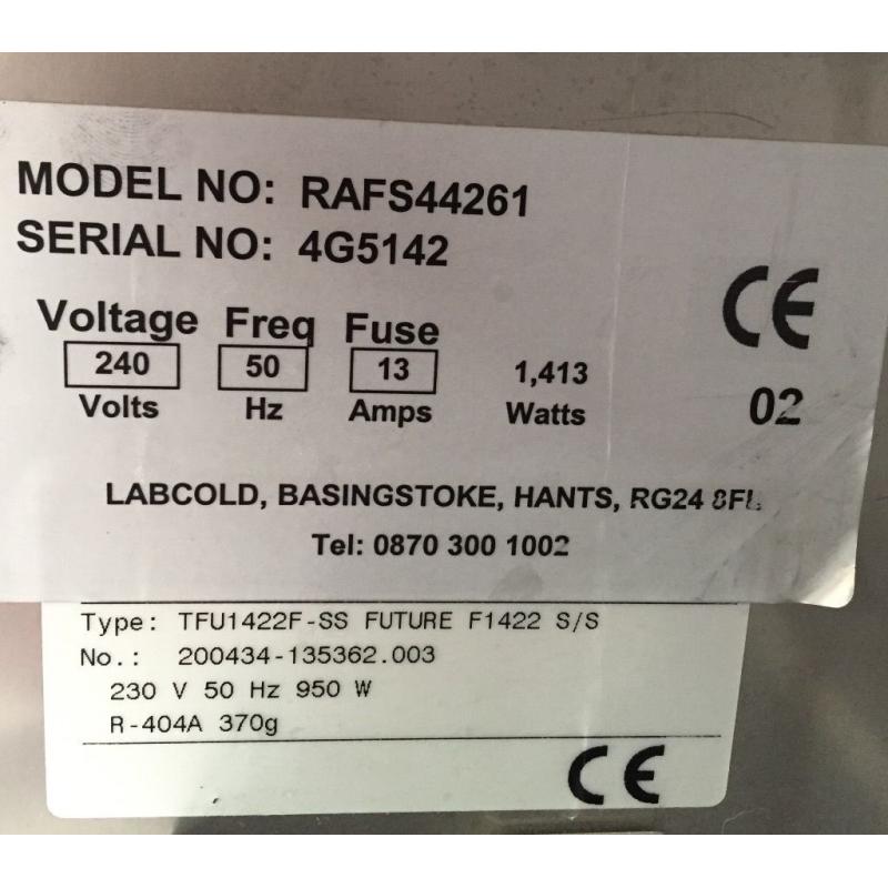 2 door upright freezer, commercial freezer