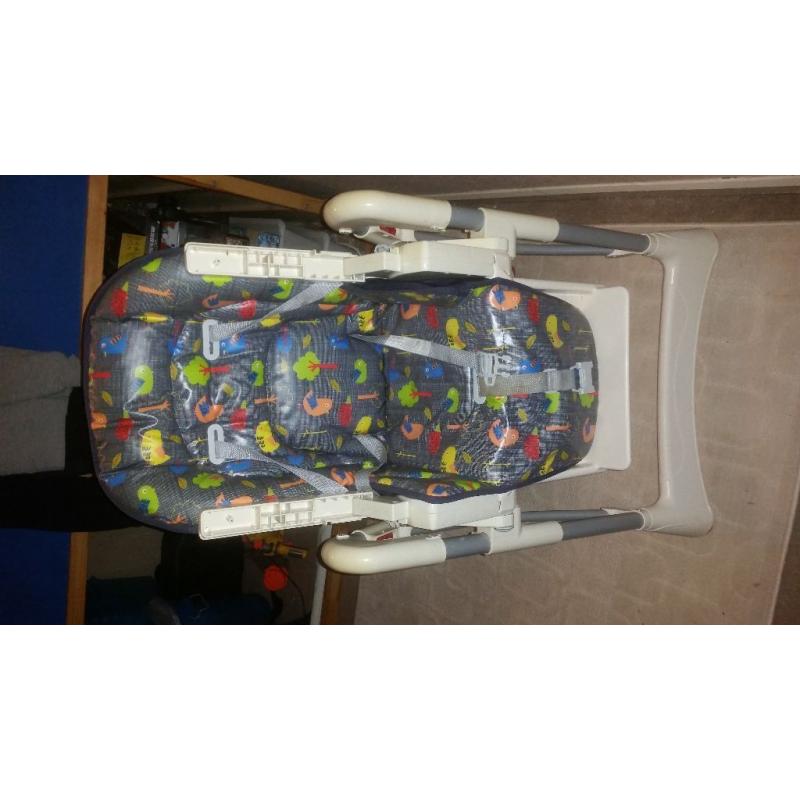 High chair - reclining