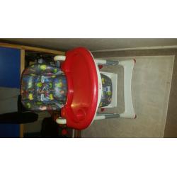 High chair - reclining