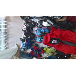 BOYS CLOTHES, SPORTS BAGS, CHILDREN'S SKATES, WOMEN'S CLOTHES AND MORE