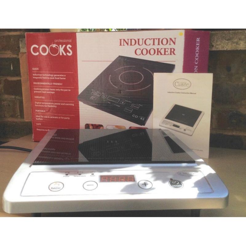 Portable 1 single ring Digital Electric Induction Hob cooker