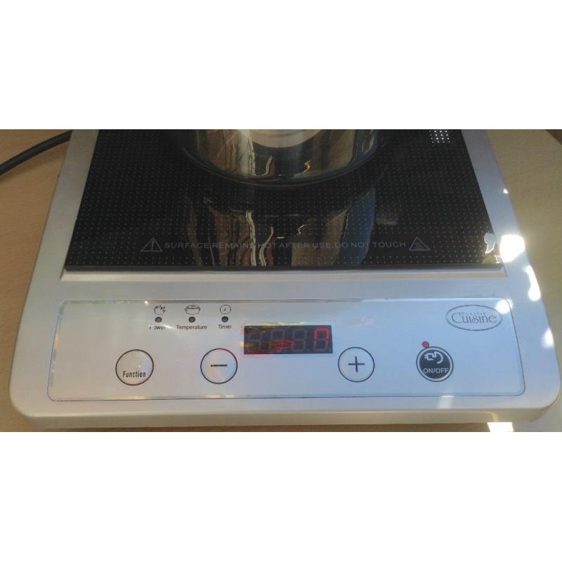 Portable 1 single ring Digital Electric Induction Hob cooker