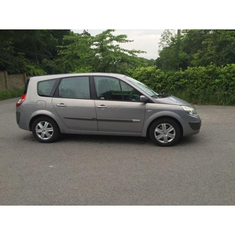 Renault grand scenic Dubuque 2005 1.6 7 seater 75,000 miles