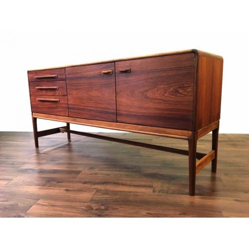 Mid Century Rosewood Sideboard by Beithcraft - Retro Vintage Teak Modernist Minimalist Design