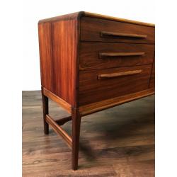Mid Century Rosewood Sideboard by Beithcraft - Retro Vintage Teak Modernist Minimalist Design