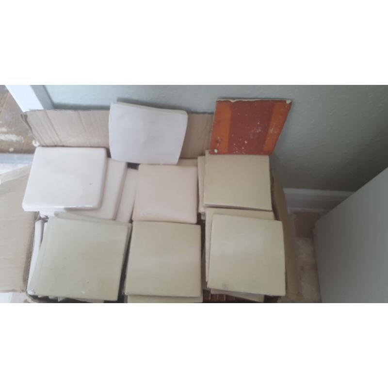 BRAND NEW TILES COLOUR CREAM AND LIGHT YELLOW