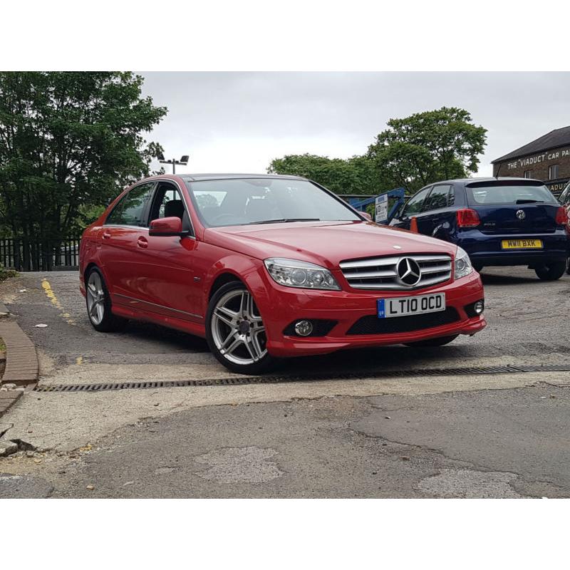 2010 10 Reg Mercedes-Benz C180 Kompressor 1.6 Sport,BLUE EFFICENCY,PAN ROOF