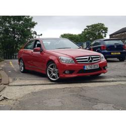 2010 10 Reg Mercedes-Benz C180 Kompressor 1.6 Sport,BLUE EFFICENCY,PAN ROOF