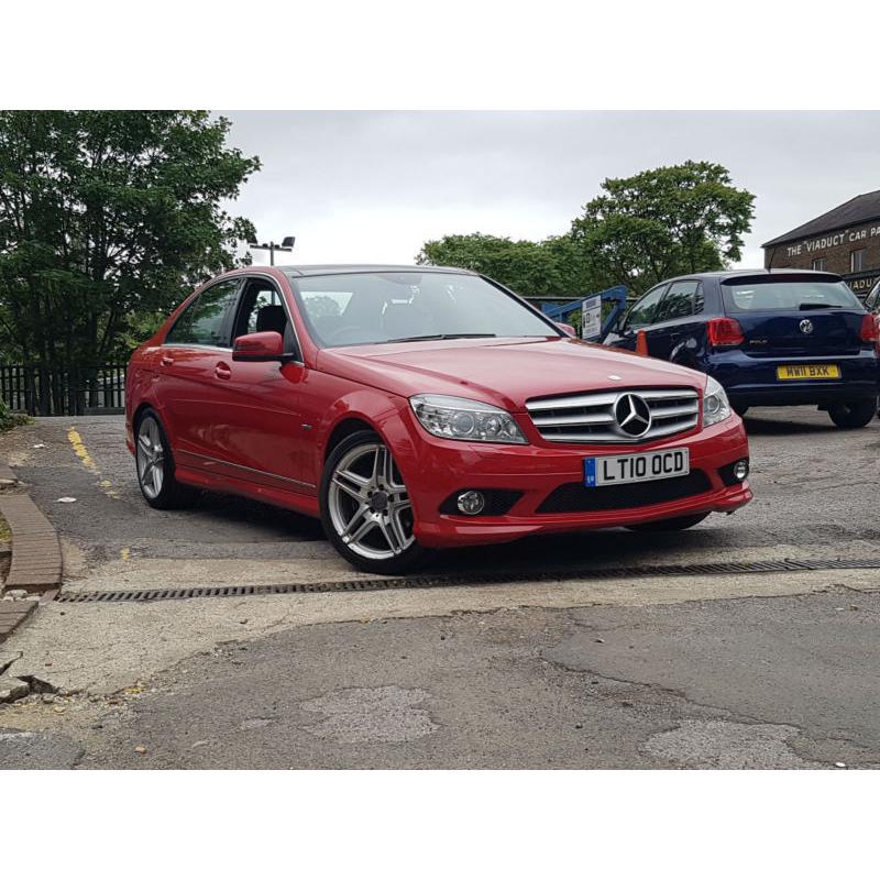 2010 10 Reg Mercedes-Benz C180 Kompressor 1.6 Sport,BLUE EFFICENCY,PAN ROOF