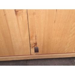 Contemporary 70s mahogany sideboard