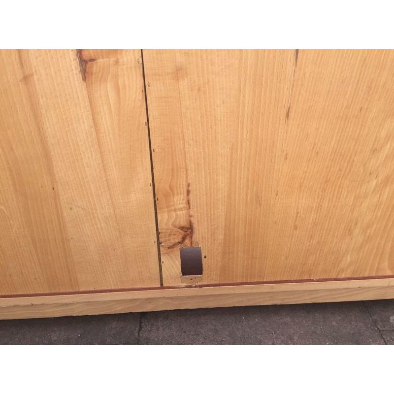 Contemporary 70s mahogany sideboard