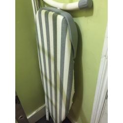 Large ironing board for pressing clothes