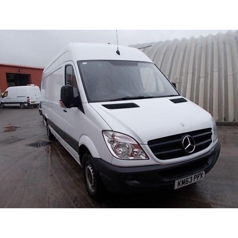 Mercedes-Benz Sprinter 313 CDI LWB 3.5T HIGH ROOF VAN DIESEL MANUAL WHITE (2013)