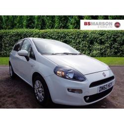 2012 Fiat Punto EASY Petrol white Manual