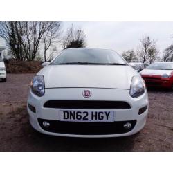 2012 Fiat Punto EASY Petrol white Manual