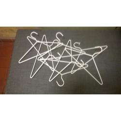 Clothes hanger cluster attaches to wall central London bargain