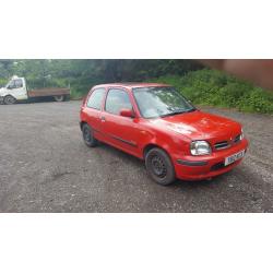 Nissan Micra 1.3. MOT until September. POWER STEERING. central locking