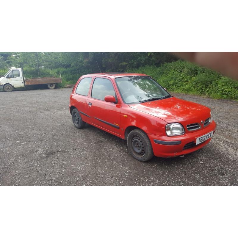 Nissan Micra 1.3. MOT until September. POWER STEERING. central locking
