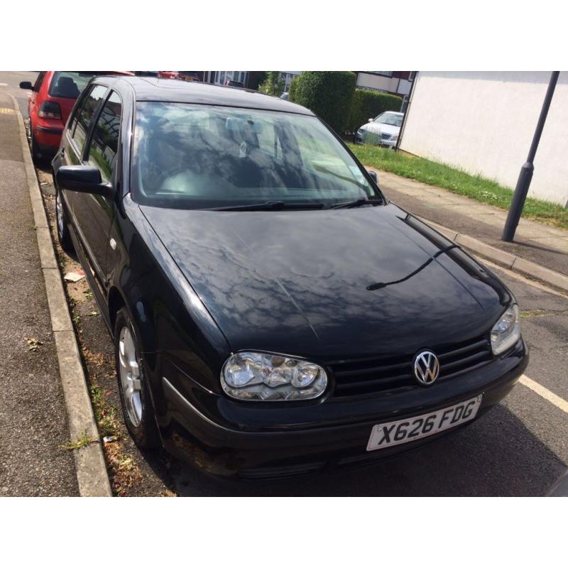 VW Golf , Manual, 5 Doors, Very Good Runner, MOT 02/06/2017, Clean Car