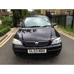 2002 VAUXHALL ASTRA 1.6L * LONG MOT * 110K & F.S.H * AIR CON,ALLOYS,CD,TINTED,ALARM,ELECTRIC WINDOWS