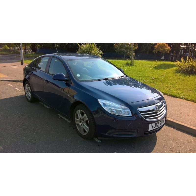 VAUXHALL INSIGNIA 2012 12 2.0 ES CDTI ECOFLEX SS TURBO DIESEL, 5 DOOR HATCHBACK MANUAL,lONG MOT 5395