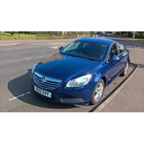 VAUXHALL INSIGNIA 2012 12 2.0 ES CDTI ECOFLEX SS TURBO DIESEL, 5 DOOR HATCHBACK MANUAL,lONG MOT 5395