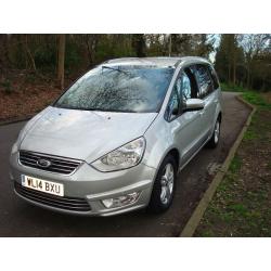 Silver Ford Galaxy 1.6 TDCi Zetec 5dr