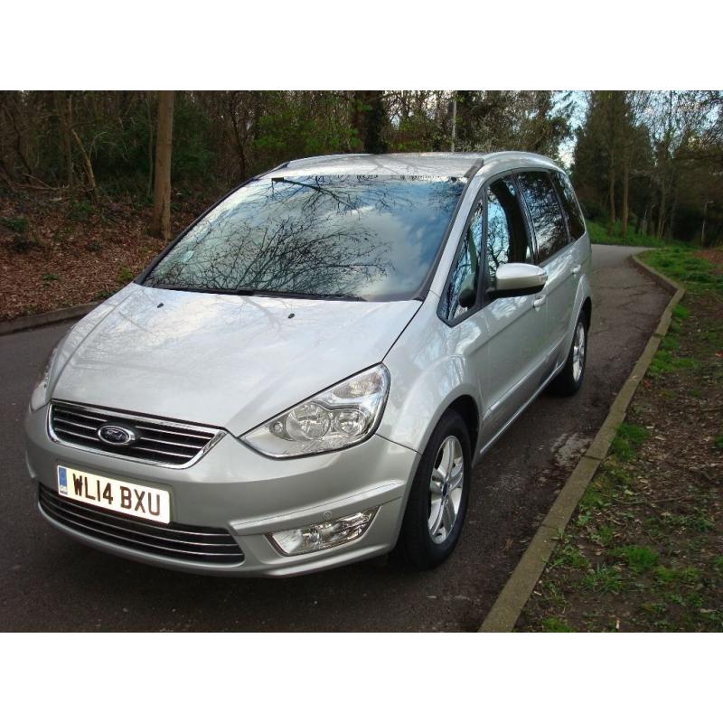 Silver Ford Galaxy 1.6 TDCi Zetec 5dr