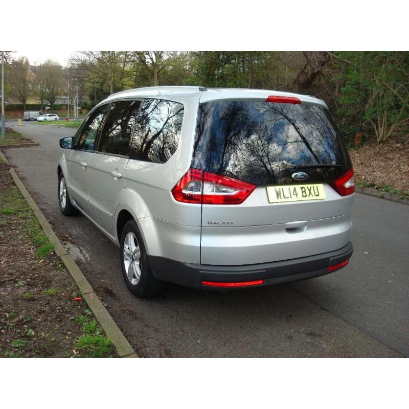 Silver Ford Galaxy 1.6 TDCi Zetec 5dr