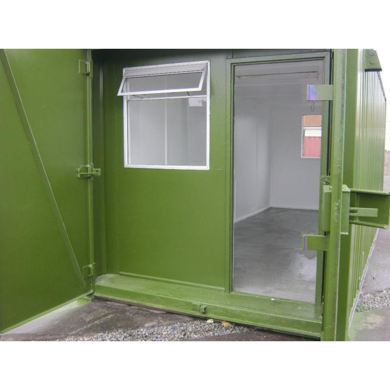 20ft x 8ft High Security Portable Cabin Site Office +IN STOCK NOW+READY 2 GO STRAIGHT ON SITE TODAY