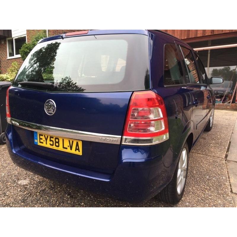 Vauxhall Zafira 1.9CDtii diesel Automatic 7 seater