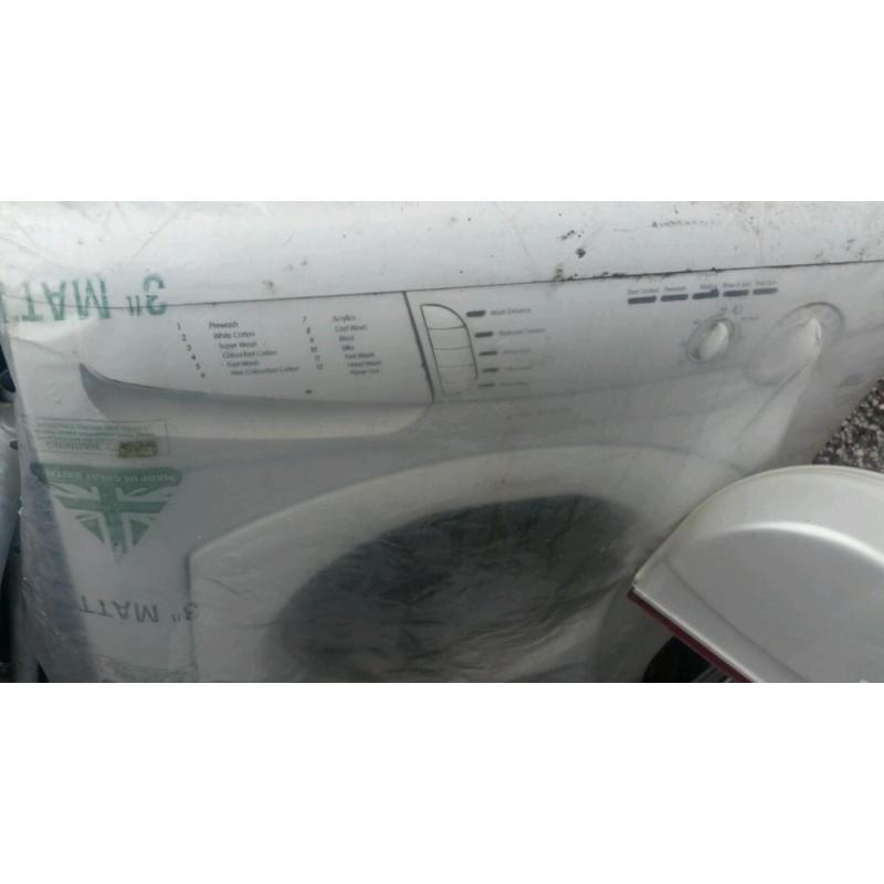 Hot point washing machine -faulty - for parts only - 