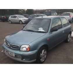2002 Nissan Micra, 40332 miles on the clock