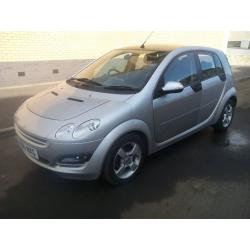 smart forfour passion automatic 2005 05 plate