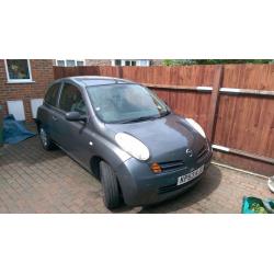 Nissan Micra 1.2s Auto 50k Miles