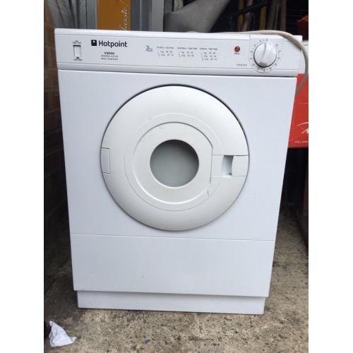 Half size hotpoint tumble drier 3 kg
