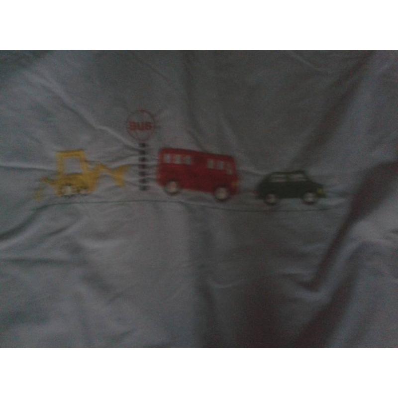 Cot bed duvet set for a boy